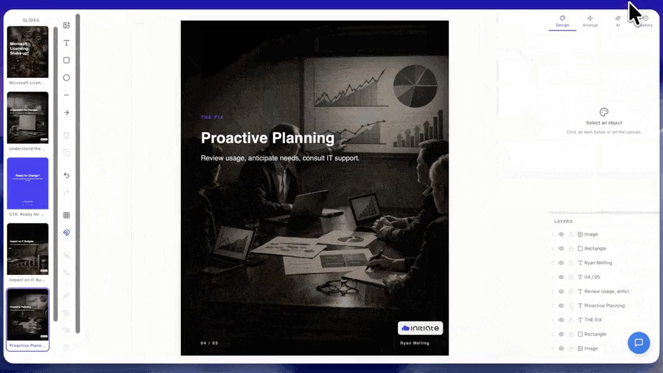 Native LinkedIn carousels