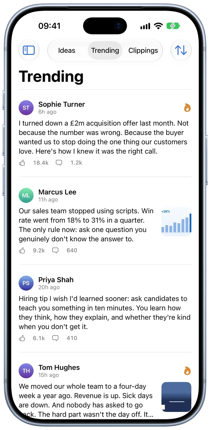 WordPush on iPhone